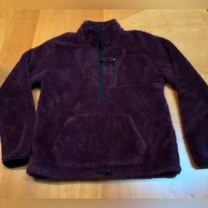 Victoria’s Secret PINK purple fleece sweater